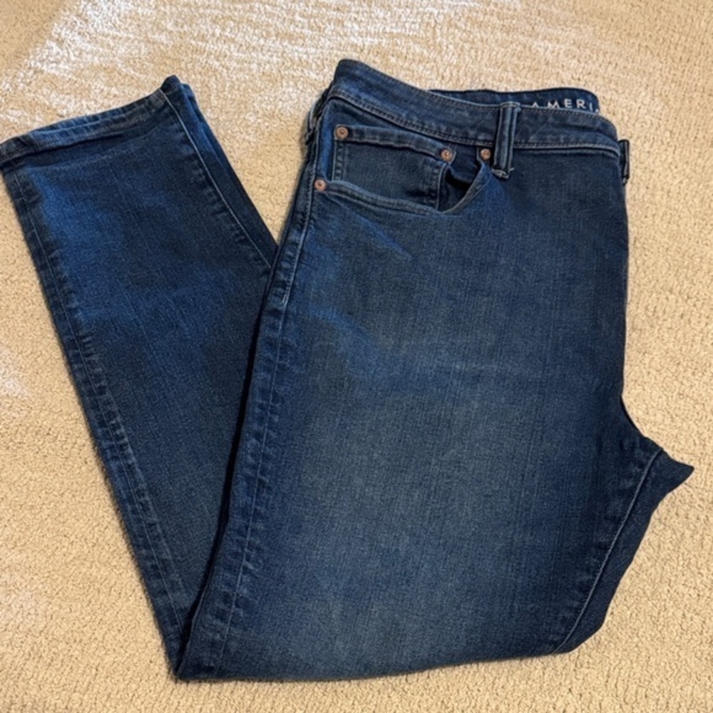 American Eagle Outfitters Airflex Athletic Skinny Jeans. 38x32